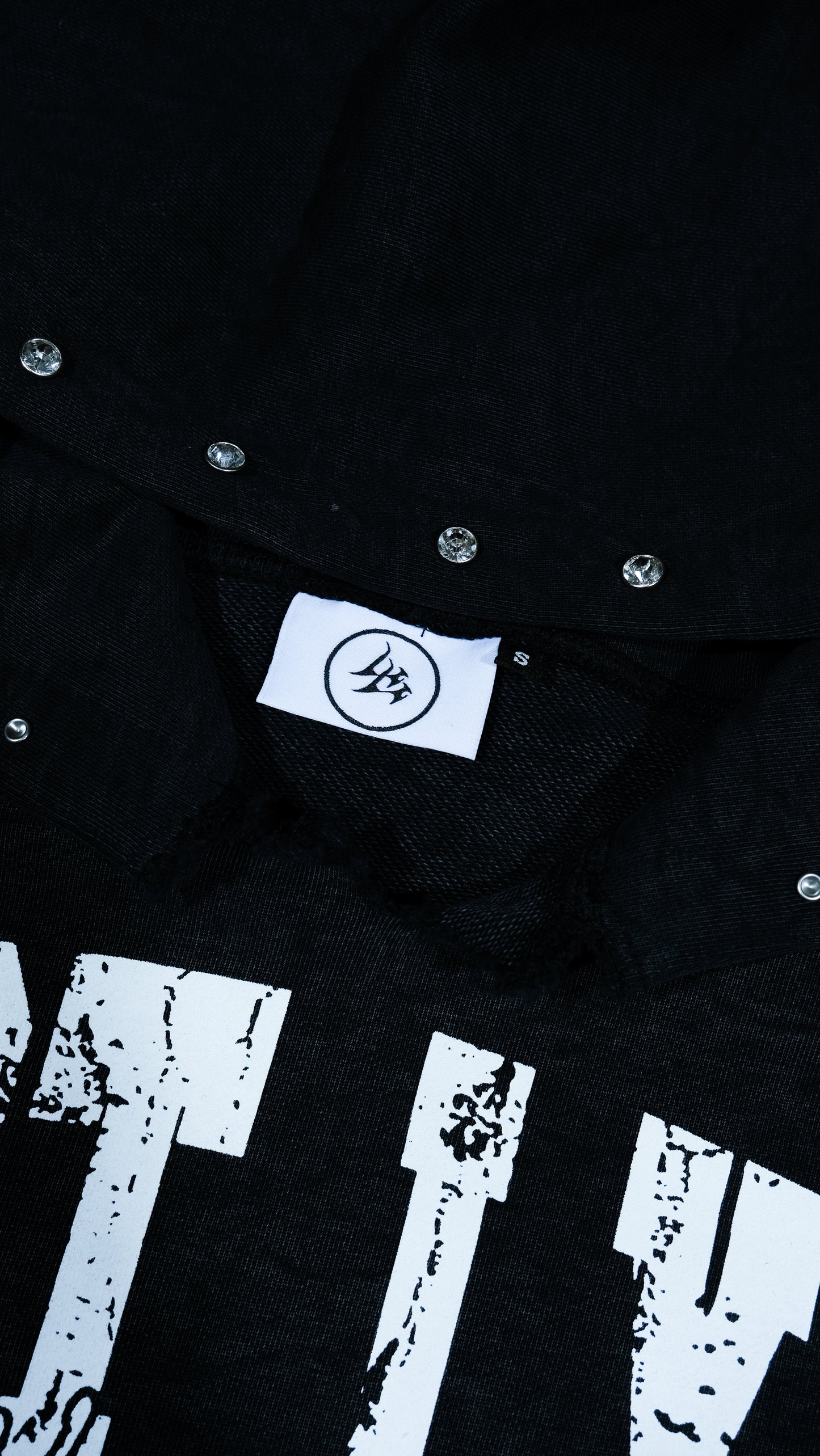 ASH BLACK WORLDWIDE HOODIE