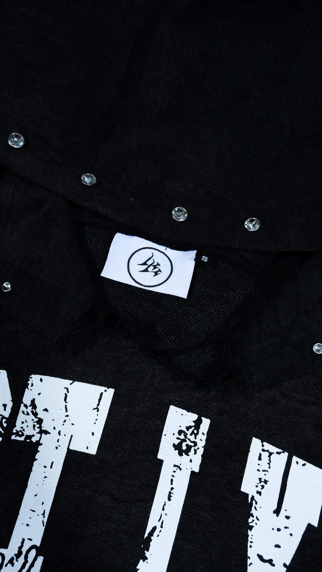 ASH BLACK WORLDWIDE HOODIE