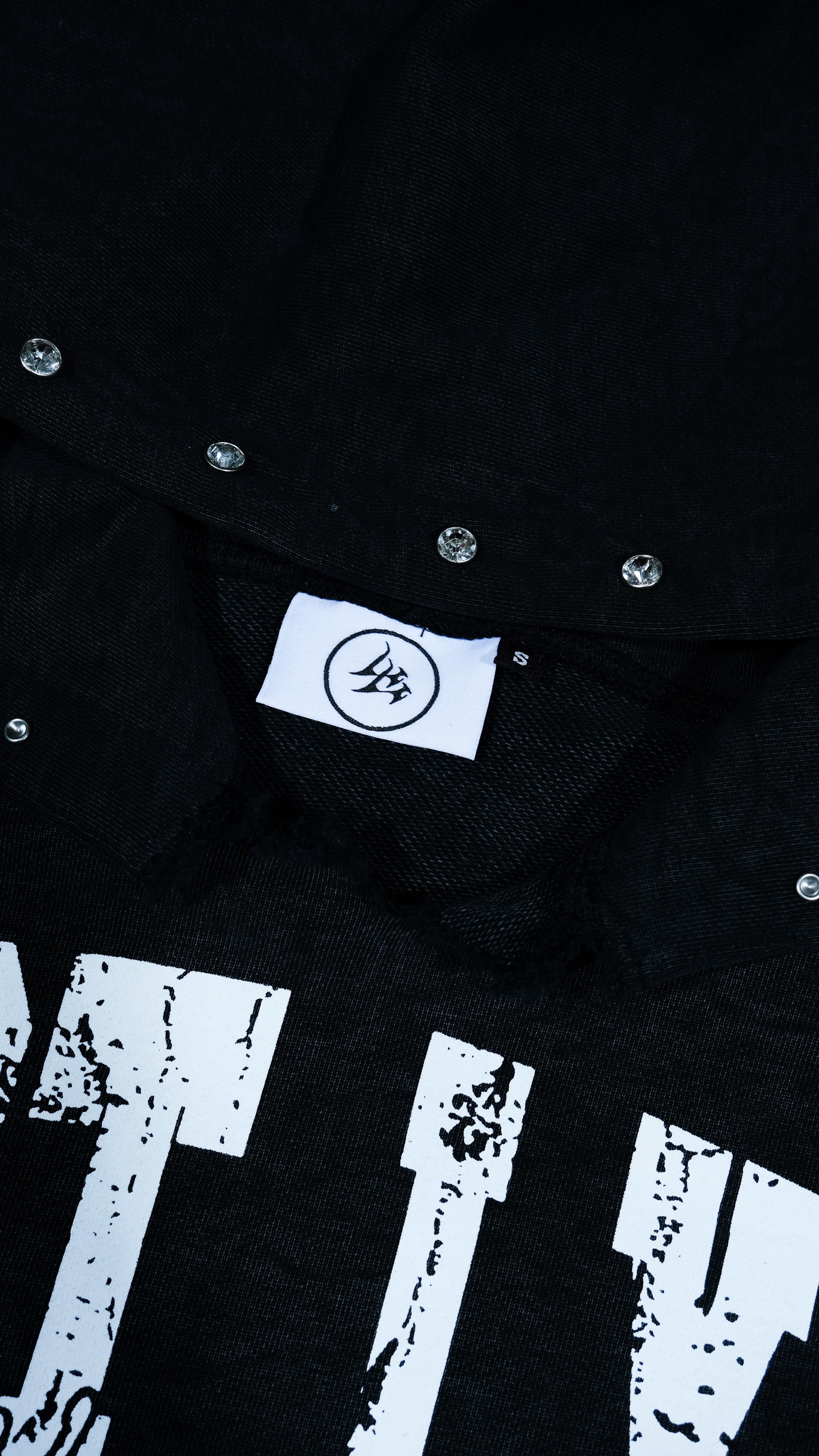 ASH BLACK WORLDWIDE HOODIE