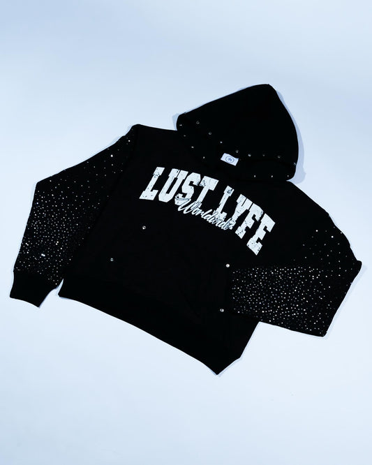 ASH BLACK WORLDWIDE HOODIE